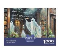 Phantom Librarian Bat 1000 Piece Jigsaw Puzzle Magic Fantasy for Age 12+ Educational Gift Memory Games Stress Relief 70x50cm/1000pcs