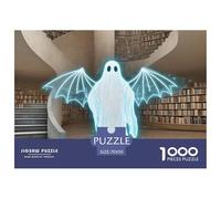Phantom Librarian Bat 1000 Piece Jigsaw Puzzle Magic Fantasy for Age 12+ Educational Gift Memory Games Stress Relief 70x50cm/1000pcs