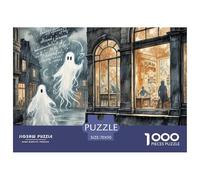 Phantom Librarian Bat 1000 Piece Jigsaw Puzzle Magic Fantasy for Age 12+ Fun Gift Memory Games Stress Relief 70x50cm/1000pcs