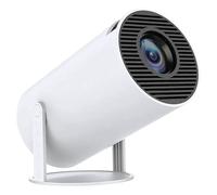 Phantom® Mini Projector With Android 11.0, Wifi 6, BT5.0, Automatic Keystone Correction, 180 Degree, 130 Inch Display for Phone/PC/Lap/PS5/Stick - 4K Cinema HDMI