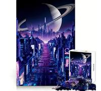 Phantom Night City 1000 Piece Jigsaw Puzzles for Teenagers Strong Logic Toy Calm Escape Clear Edge Birthday Gift (38x52cm)