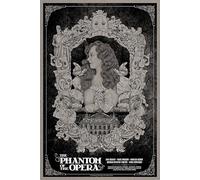 PHANTOM OF THE OPERA 1925 5 RED77 A6 Poster on Canvas - Borderless Movie Art Cult Film Images Classic Iconic 70s 80s 90s Vintage Retro Home Wall Decor Pictures Printing Modern Artwork Aesthetic Repro