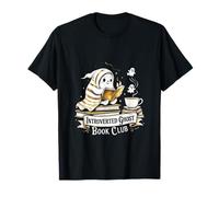Phantom Pages Book Stack Design T-Shirt