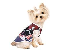 Phantom Party Pet Breathable Sleeveless T-shirt L for Small Dogs and Cats, Soft, Comfortable, Stylish