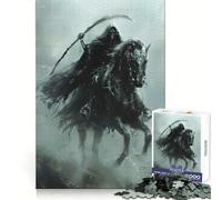 Phantom Rider 1000 Piece Jigsaw Puzzles for Adults Smart Reason Toy Quiet Fun Smooth Edge Festival Gift (38x52cm)
