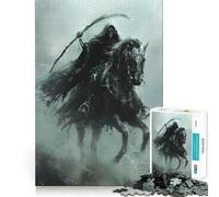 Phantom Rider Teenager Jigsaw Puzzles 1000 Pieces Mind Puzzle Casual Relax Image Assembly Heartfelt Gift (38x26cm)