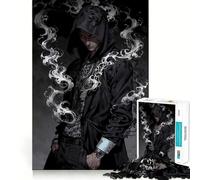 Phantom Whispers︰ The Hooded Harbinger 1000 Piece Jigsaw Puzzle for Teenagers Logic Toy Group Play Precision Cut Thoughtful Gift (50x75cm)