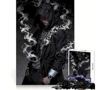 Phantom Whispers︰ The Hooded Harbinger 1000 Piece Jigsaw Puzzles for Teenagers Jigsaw Logic Train Toy Stress Relief Smooth Cut Memorable Gift (38x52cm)