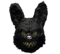 Phantomask X-Cor Halloween scary animal masks. Suitable for festival dressing up, parties, and carnivals. These are universal Halloween masks suitable for both men and women.Black Rabbit