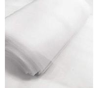 Phantomon 54" (137 cm) by 40 Yards (36.5 Meter) Fabric Tulle Bolt for Wedding, Decoration, DIY Project, Gift Ribbon, Tutu Skirt Sewing Crafting, Chair Sash Bow (White)