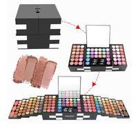 PhantomSky 148 Colours Multi-purpose Makeup Kit, Makeup Sets for Women Girls Makeup Palette with Eyebrow Powder, Lipgloss, Blusher, Press Powder and Concealer, Make Up Gift Set, Beauty Cosmetic Gift