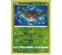 Phantump 014/192 Common Reverse Holo Pokemon Card (SWSH Rebel Clash) + 1x TitanCards® Toploader