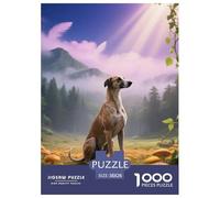 Pharaoh Hound, 1000-piece Jigsaw, Calming Yet Stimulating Indoor Activity, Perfect for Keepsakes Or Gallery Walls, Suitable for Ages 8+, Pet Dog, 38x26cm/1000pcs