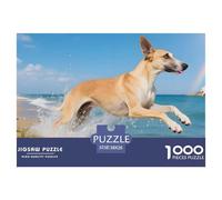 Pharaoh Hound 1000 Pieces Jigsaw Puzzle for Adults Educational Creative Hobby Pet Dog Precision Cut Pieces Collectible 38x26cm/1000pcs