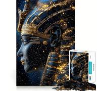 Pharaoh in The Cosmos 1000 Piece Jigsaw Puzzle for Adults Smart Reason Toy Home Enjoy Sharp Edge Santa Wish Item (50x75cm)