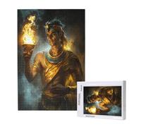 Pharaoh Jigsaw Puzzles for Adults 1000 Egypt Puzzles for Adults Wooden, Funny/Difficult/Impossible/Challenging Decompression Games, As a Birthday for Women and Men ML-1078