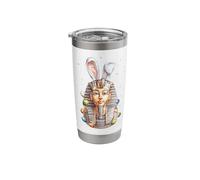 Pharaoh King TUT Easter Rabbit Eggs Bunny Ears Cute Spring Stainless Steel Insulated Tumbler