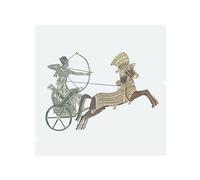Pharaoh On War Chariot Splash Back Benjamin Tate Design Natural One Size