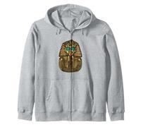 Pharaoh Sunglasses King Tutankhamun Egyptians Zip Hoodie