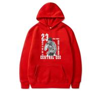 PHARCOYOU Central Cee 23 Hoodie Wild West Album Unisex Long Sleeve Streetwear Women Men Hooded Sweatshirt (XXS,Red)