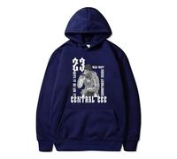 PHARCOYOU Central Cee 23 Hoodie Wild West Album Unisex Long Sleeve Streetwear Women Men Hooded Sweatshirt (S,Navy)