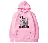 PHARCOYOU Central Cee 23 Hoodie Wild West Album Unisex Long Sleeve Streetwear Women Men Hooded Sweatshirt (XXS,Pink)