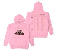 PHARCOYOU Central Cee Can't Rush Greatness World Tour 2025 Hoodie Long Sleeve Streetwear Women Men Hooded Sweatshirt (S,Pink)