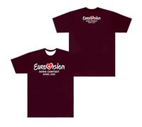 PHARCOYOU Eurovision Song Contest Merch Eurovision 2025 T-Shirt Crewneck Short Sleeve Tee Men Women Streetwear Tops (R281444,M) Multicolour