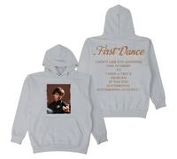 PHARCOYOU Maddox Batson First Dance Hoodie 2025 Road to Indio Tour Long Sleeve Streetwear Women Men Hooded Sweatshirt (M,Gray)
