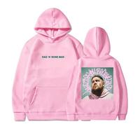 PHARCOYOU Rag'n'Bone Man What Do You Believe In Album Photo Hoodie Long Sleeve Streetwear Women Men Hooded Sweatshirt (M,Pink)