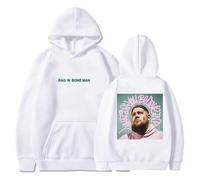 PHARCOYOU Rag'n'Bone Man What Do You Believe In Album Photo Hoodie Long Sleeve Streetwear Women Men Hooded Sweatshirt (XXS,White)