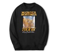 PHARCOYOU The Ballad of Wallis Island McGwyer Mortimer Tour 08 Crewneck Long Sleeve Streetwear Men Women Sweatshirts (Black,4XL)