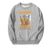 PHARCOYOU The Ballad of Wallis Island McGwyer Mortimer Tour 08 Crewneck Long Sleeve Streetwear Men Women Sweatshirts (Gray,L)