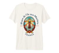 Phare de l'île aux Moutons Lighthouse France Premium T-Shirt