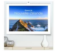 Phares de Nouvelle-Zélande (Calendrier mural haut de gamme 2027 DIN A2 vertical), CALVENDO calendrier mensuel: Les plus beaux phares de la côte néo-zélandaise.