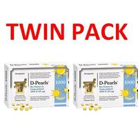 Pharma Nord 25mg Bio-Vitamin D3 1000 D-Pearls 90 Tablets ( 2 packs ) BBE 09/2028