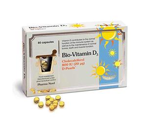 Pharma Nord Bio-Vitamin D3 800IU 20mcg 80 Capsules