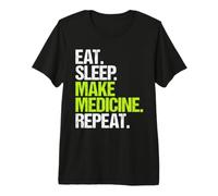 Pharmaceutical Chemist Eat Sleep Routine Premium T-Shirt