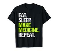 Pharmaceutical Chemist Eat Sleep Routine T-Shirt