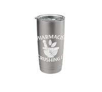 Pharmacist Crushing It - Pharmacy Technician Pharmaceutical Stainless Steel Insulated Tumbler