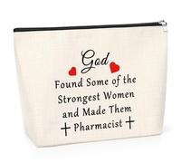 Pharmacist Gift Cosmetic Bag Pharmacist Appreciation Gift Pharmacy Tech Help Care Kind Pharmacy School Graduation for Her Nurse Nursing Gift Pharmacist Christmas Birthday Present Travel Makeup Bag
