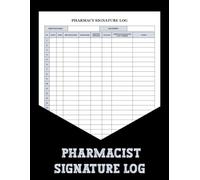 Pharmacist Signature Log: The Pharmacy Signature Log is a great tool for tracking pharmacy operations, as it provides an efficient way to track signatures and keep a clear record of all transactions.