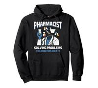 Pharmacist Solving Problems Pharmacy Technician Student Pullover Hoodie