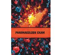 Pharmacology Exam Notebook: Prompted Blank Study Notebook for Practice. Exam revision. Prepare for test