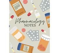 Pharmacology Notebook for Nursing Students and Paramedic Students