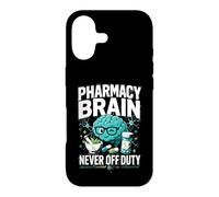 Pharmacy Brain Never Off Duty Pharmacist Case for iPhone 17