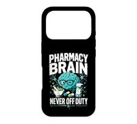 Pharmacy Brain Never Off Duty Pharmacist Case for iPhone 17 Pro