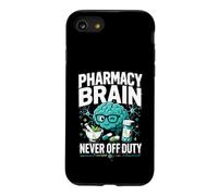 Pharmacy Brain Never Off Duty Pharmacist Case for iPhone SE (2020) / 7/8