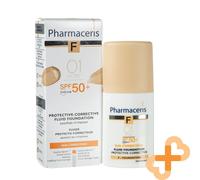 PHARMACY F Protective Corrective Fluid Foundation no.1 SPF50 30ml Ivory