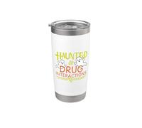 Pharmacy Halloween Haunted Pharmacist Technician CPht Stainless Steel Insulated Tumbler